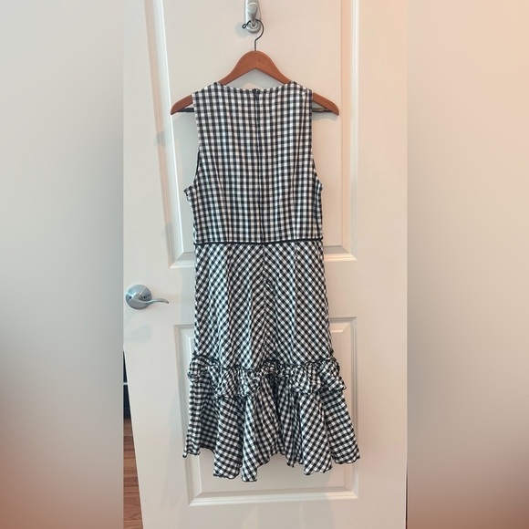 TOME Collective Gingham Ruffle Hem Dress - Picture 8 of 16